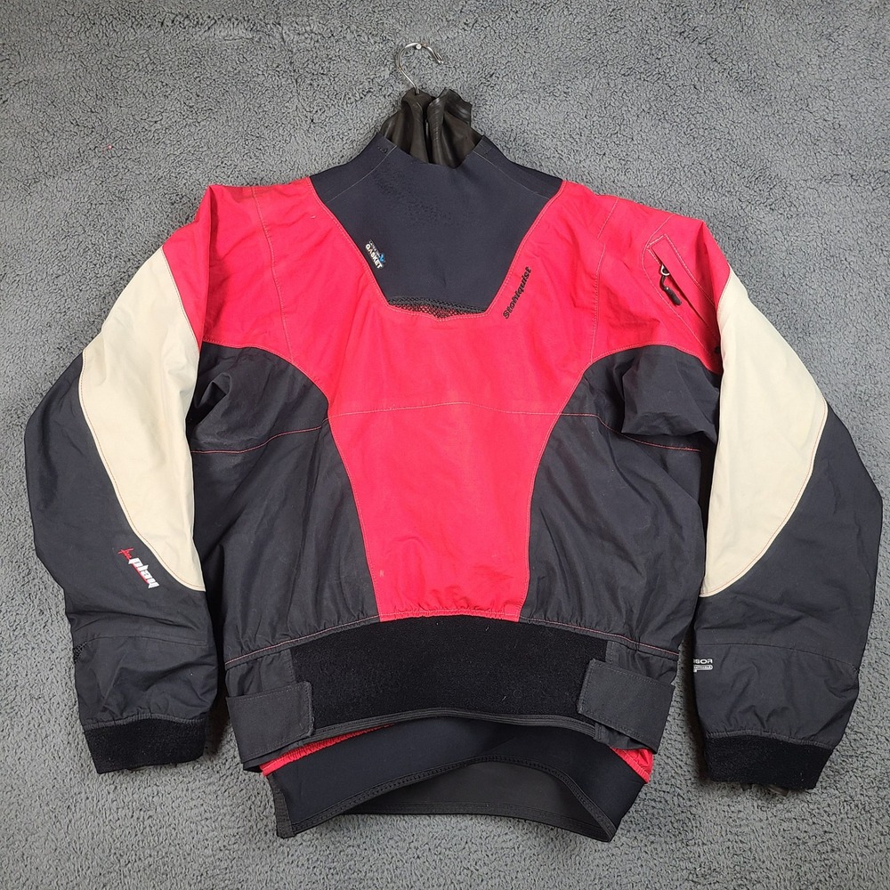 Stohlquist FreePlay Kayak Dry Top Red Twin Sensor 4-Layer Waterproof Medium